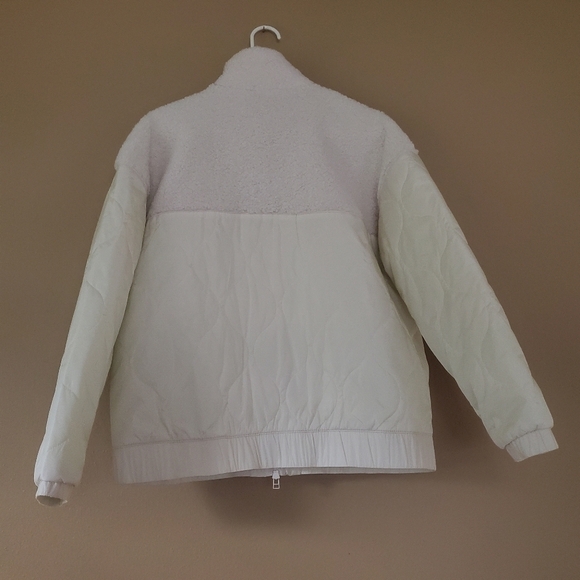 Women's Sherpa Jacket - Universal Thread Cream Size M - Picture 6 of 10